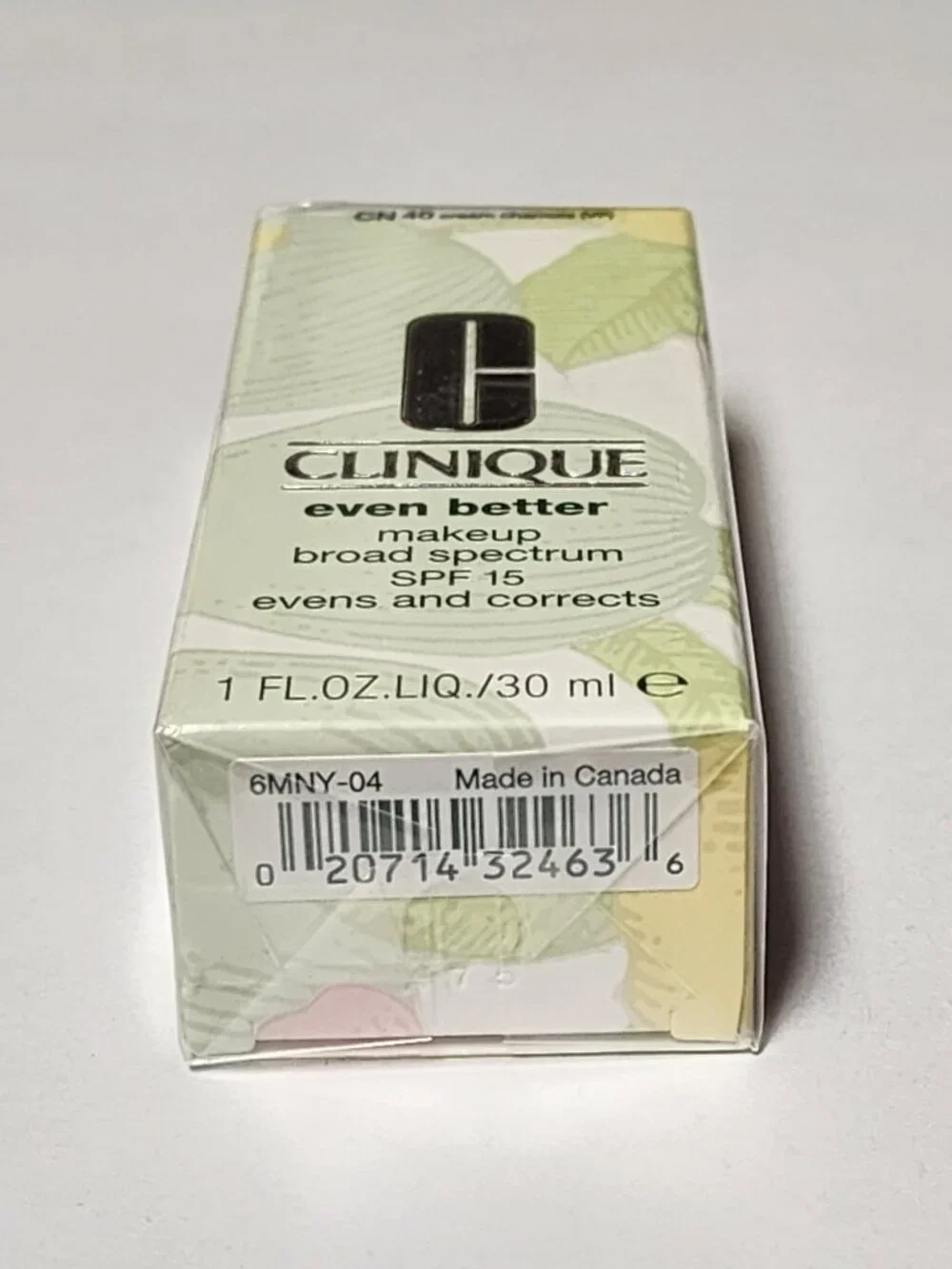 Clinique CN 40 Cream Chamois Even Better Makeup Foundation SPF 15 Sealed